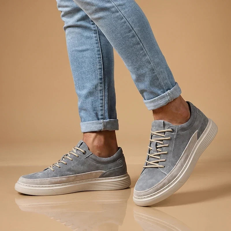 Enzo | Sneakers Camoscio Premium.