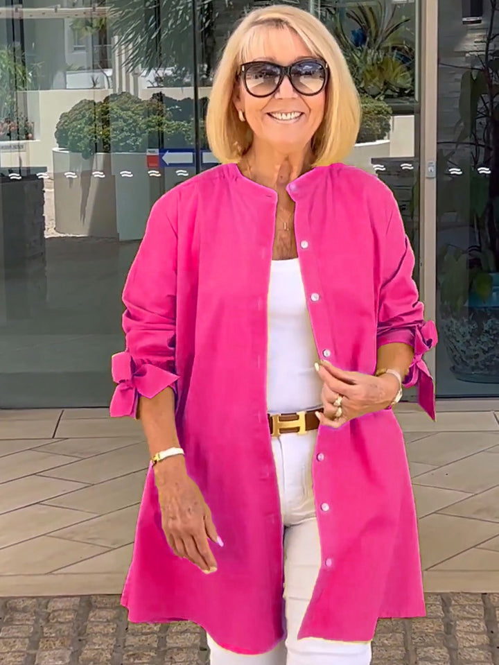 CÉLINA™ - Giacca Lunga Elegante