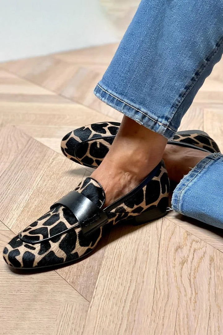 Angelica | Moccasini stampa leopardo