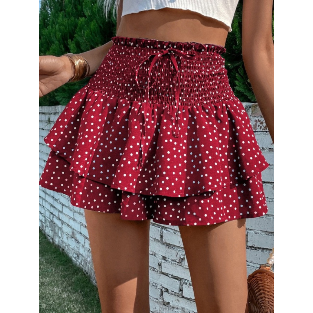 LUNINGNING™ – Gonna-pantalone estiva a balze arricciate e leggera