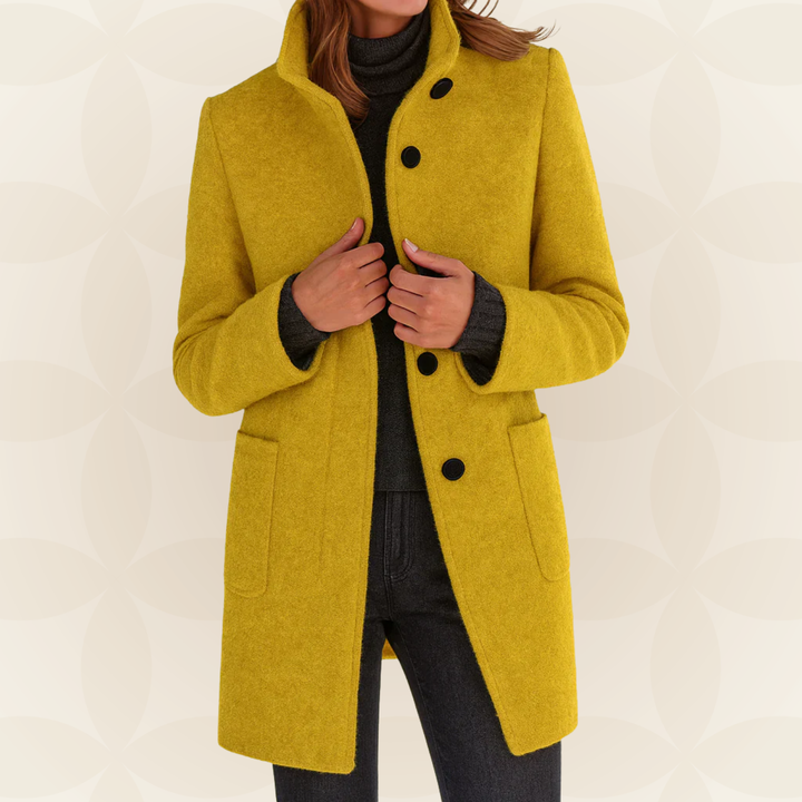 Anna | Cappotto a collo alto
