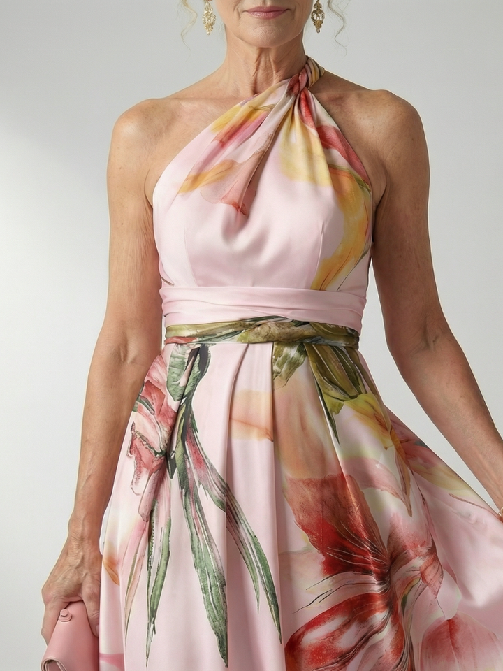 Maxi abito floreale leggero Amiel™