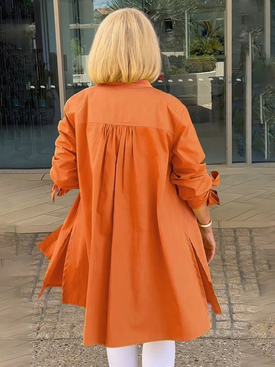 CÉLINA™ - Giacca Lunga Elegante