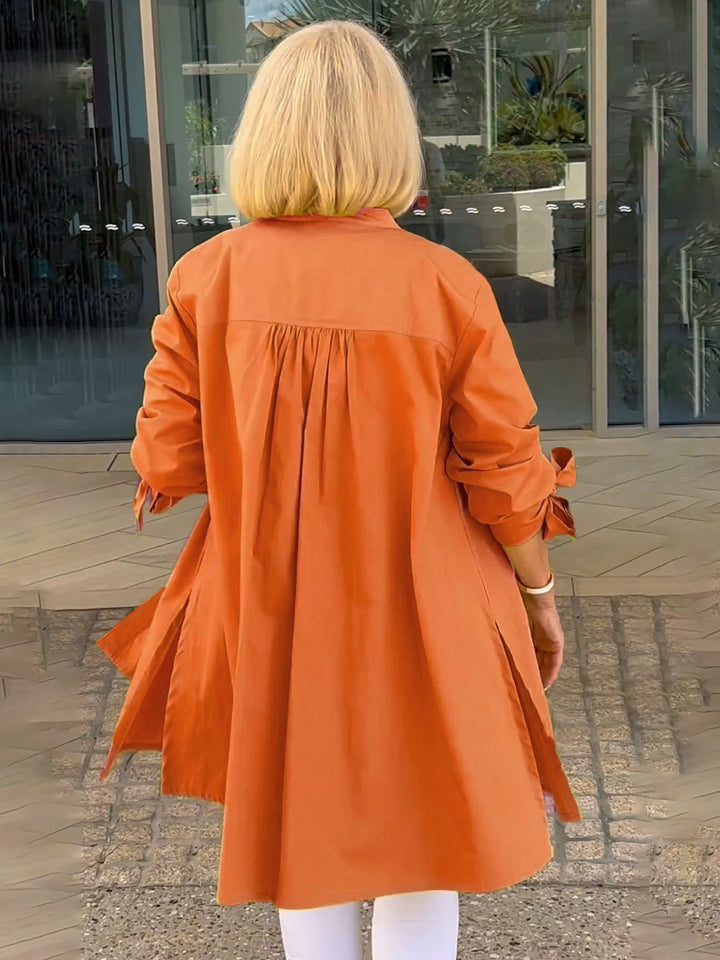CÉLINA™ - Giacca Lunga Elegante