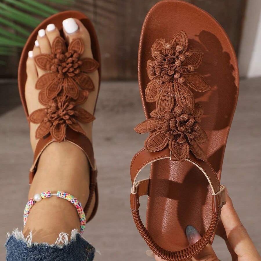Fiorella | Sandalo Fiori Perle