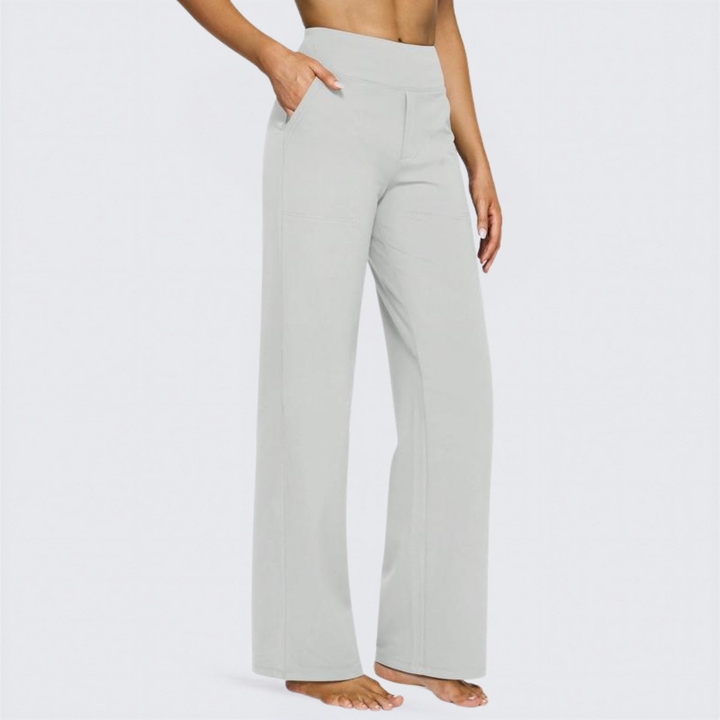 WHITNEY™ - Comodi pantaloni a vita alta a gamba larga per Yoga e attività all'aperto