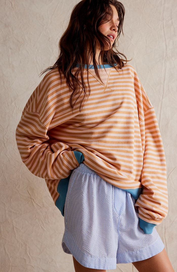 Ashley | Maglione a righe giocoso