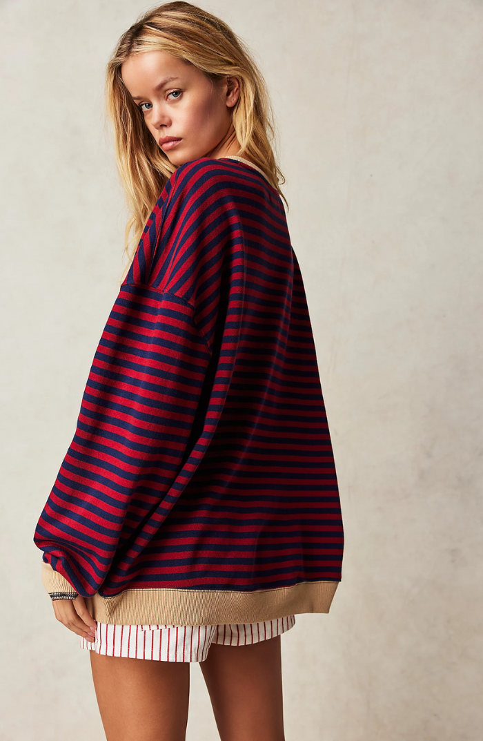 Ashley | Maglione a righe giocoso