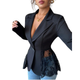 ALEXA™ – Elegant Lace Tailored Modern Blazer