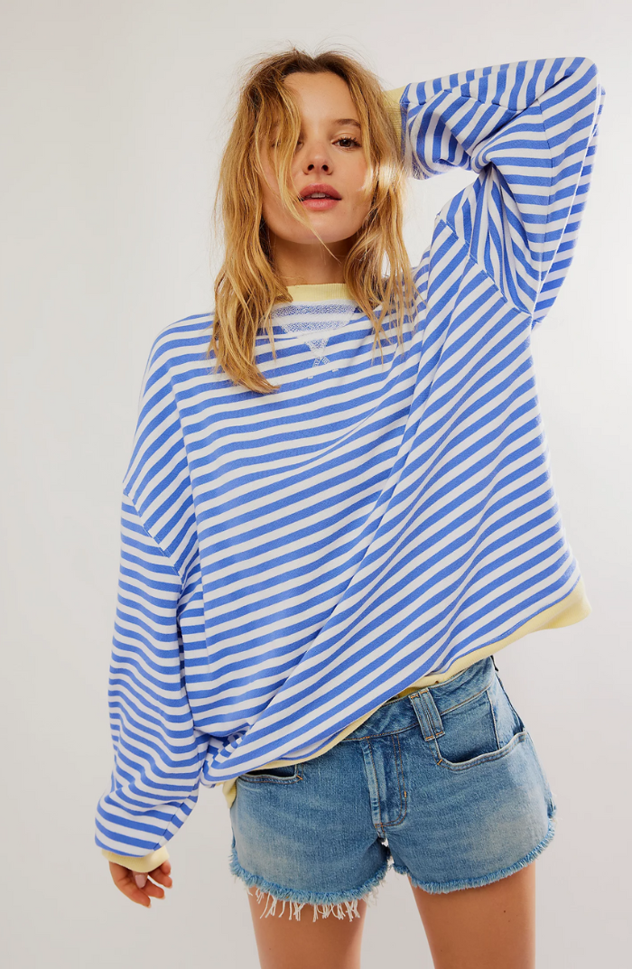 Ashley | Maglione a righe giocoso