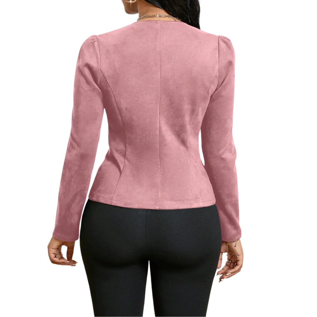 CAMILLE™ – Giacca Blazer doppiopetto aderente