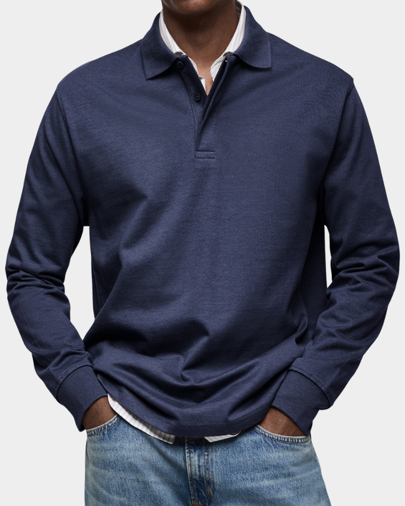 Roger | Polo Classica a Maniche Lunghe