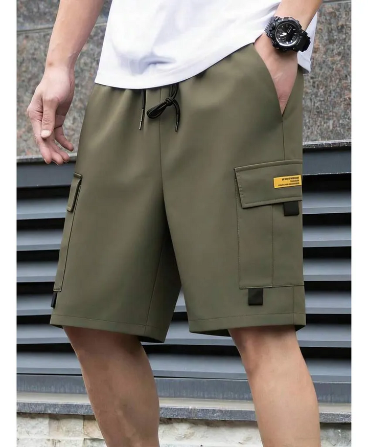 Derek | Casual Multi Pocket Cargo Shorts