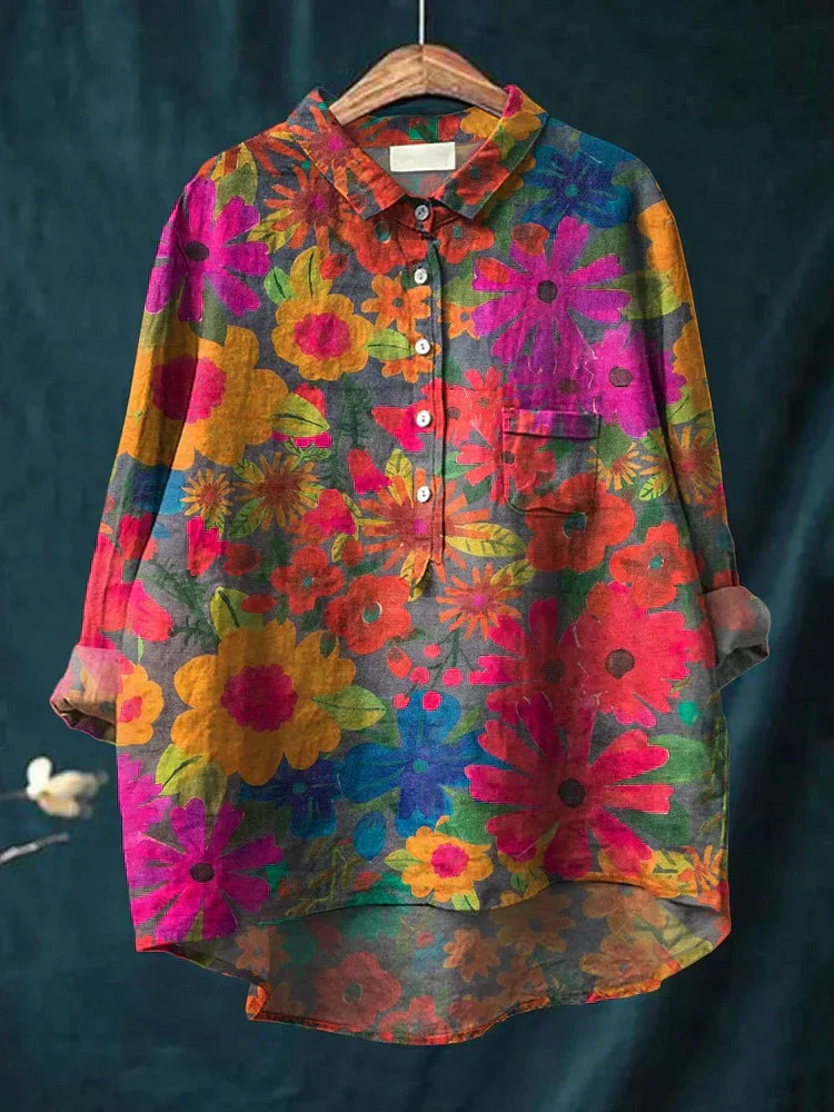 GIANNA™ - T-shirt Artistica con Piante