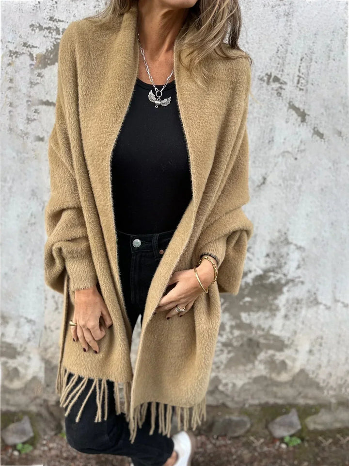 AOIBHE™ - Cardigan drappeggiato elegante