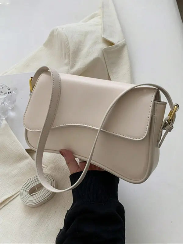 GHERMAE™ - Borsa a tracolla alla moda da donna con patta, adatta a tutte le stagioni