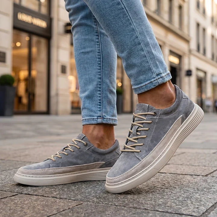 Enzo | Sneakers Camoscio Premium.