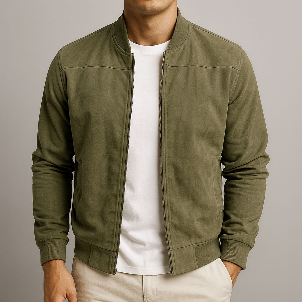 Kenneth | Giacca effetto camoscio
