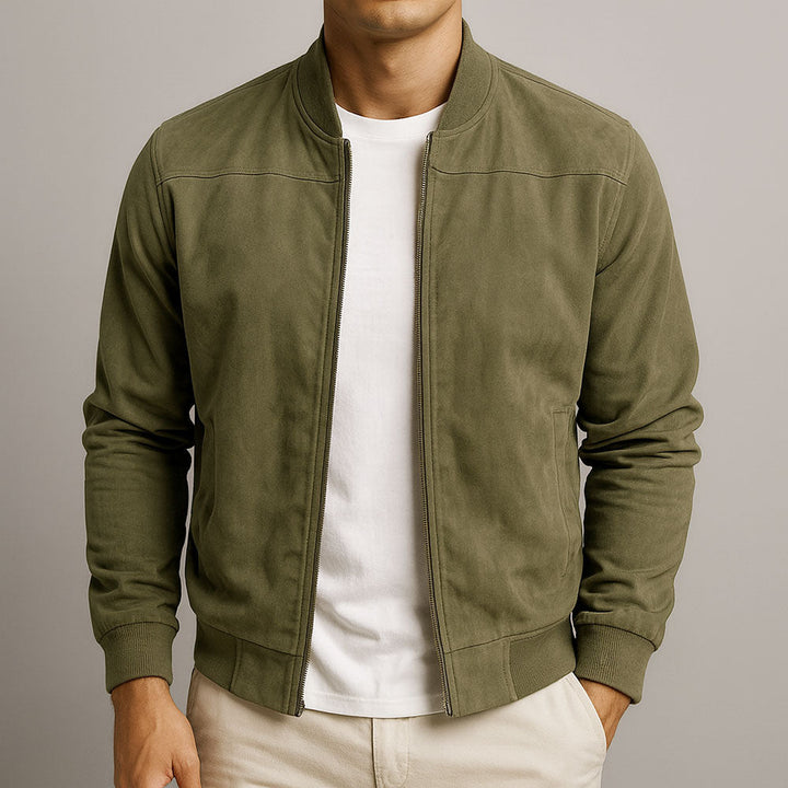 Kenneth | Giacca effetto camoscio