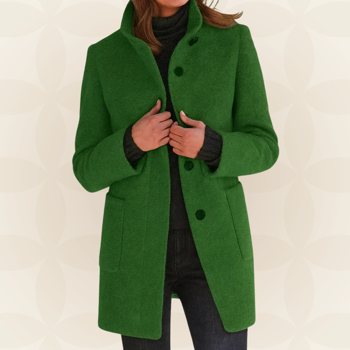 Anna | Cappotto a collo alto