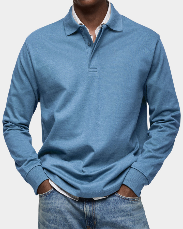 Roger | Polo Classica a Maniche Lunghe