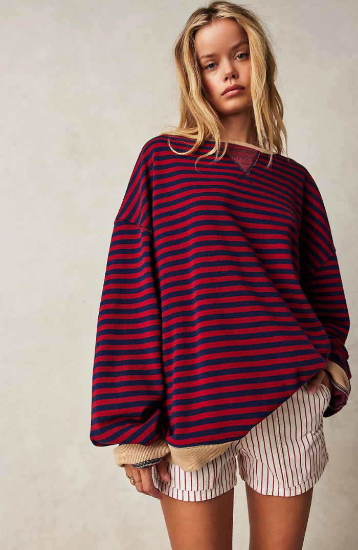 Ashley | Maglione a righe giocoso