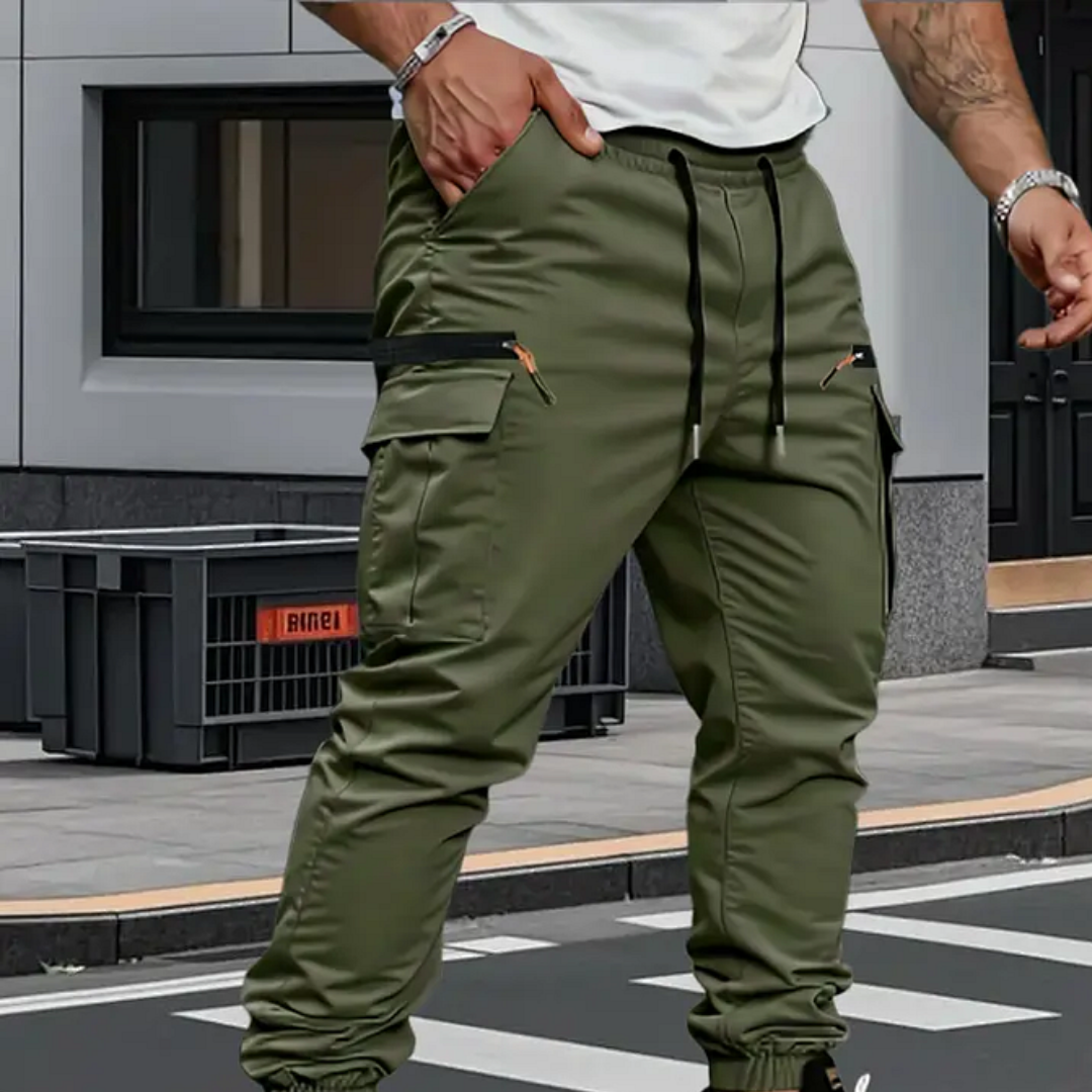 Robert | Pantaloni Cargo Jogger Elasticizzati