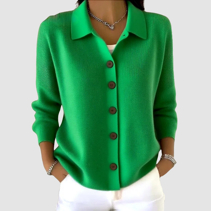 Cardigan in Maglia con Bottoni Riah™