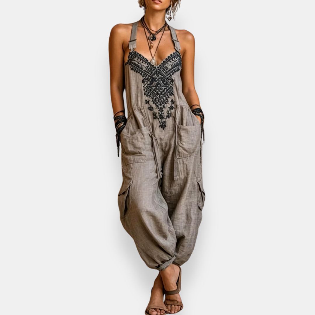 Valerie | Tuta Bohemien Ricamata