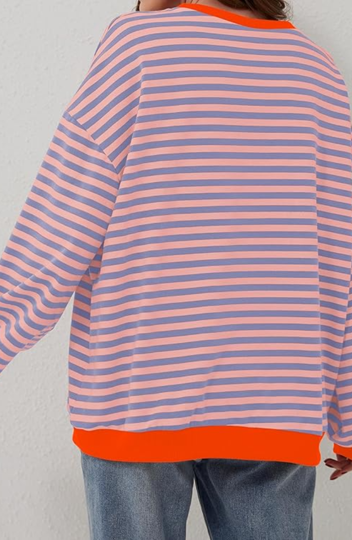 Ashley | Maglione a righe giocoso