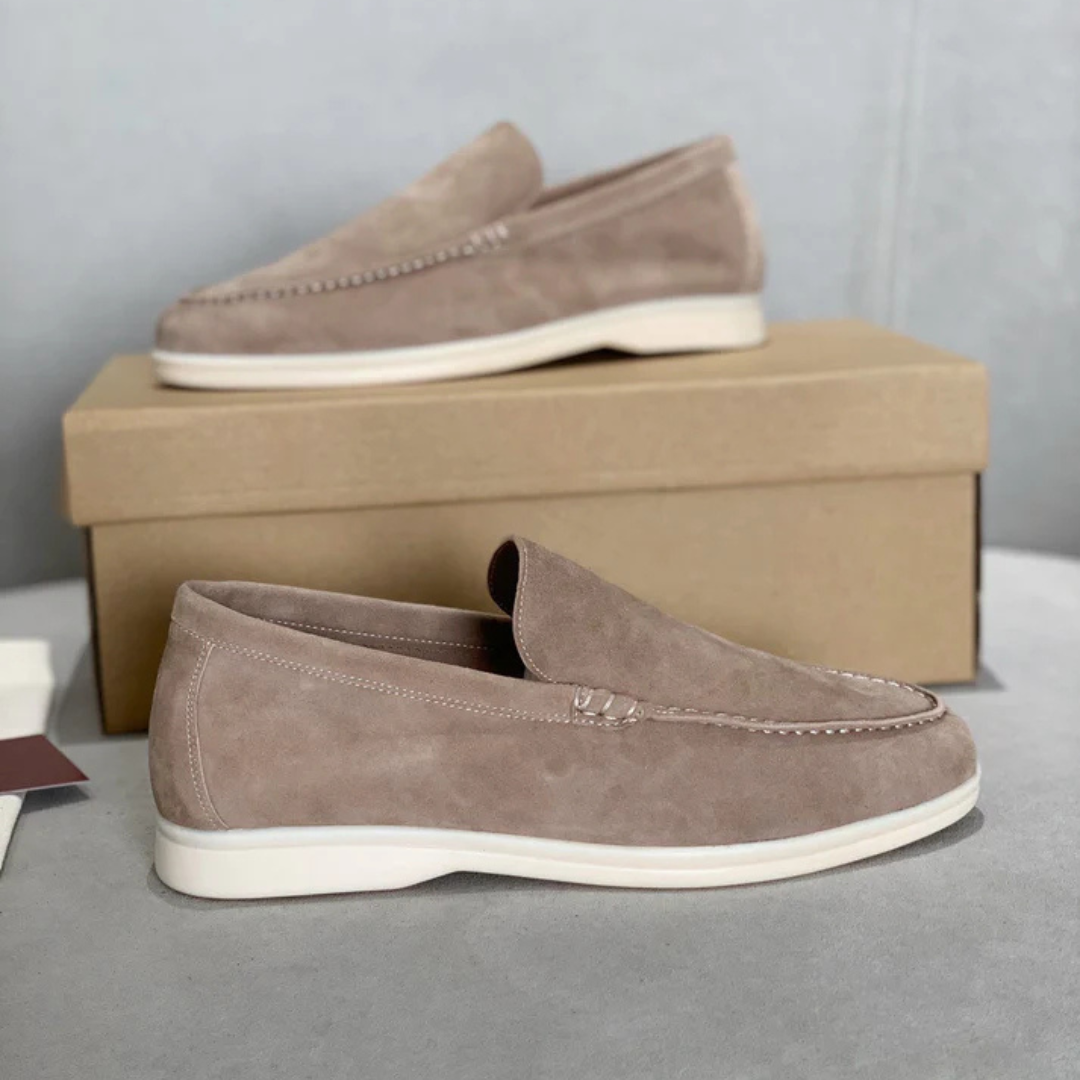 Massimo | Mocassino Scamosciato Chic
