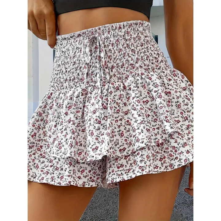 LUNINGNING™ – Gonna-pantalone estiva a balze arricciate e leggera