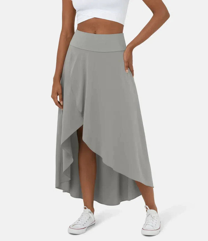 AMELIE™ - Gonna midi asimmetrica elegante