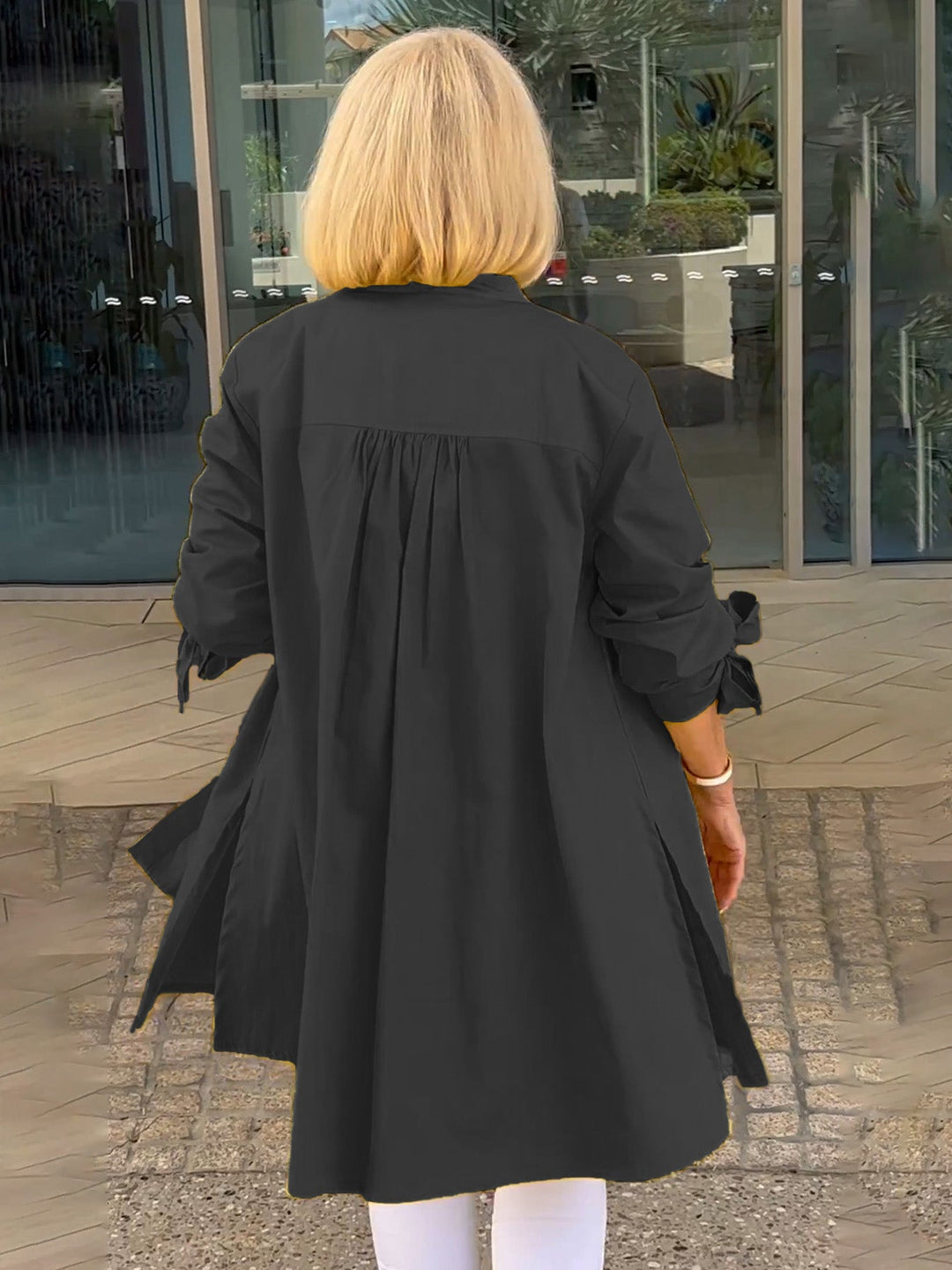 CÉLINA™ - Giacca Lunga Elegante