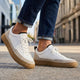 Ercole | Sneakers in Pelle Cucite a Mano.
