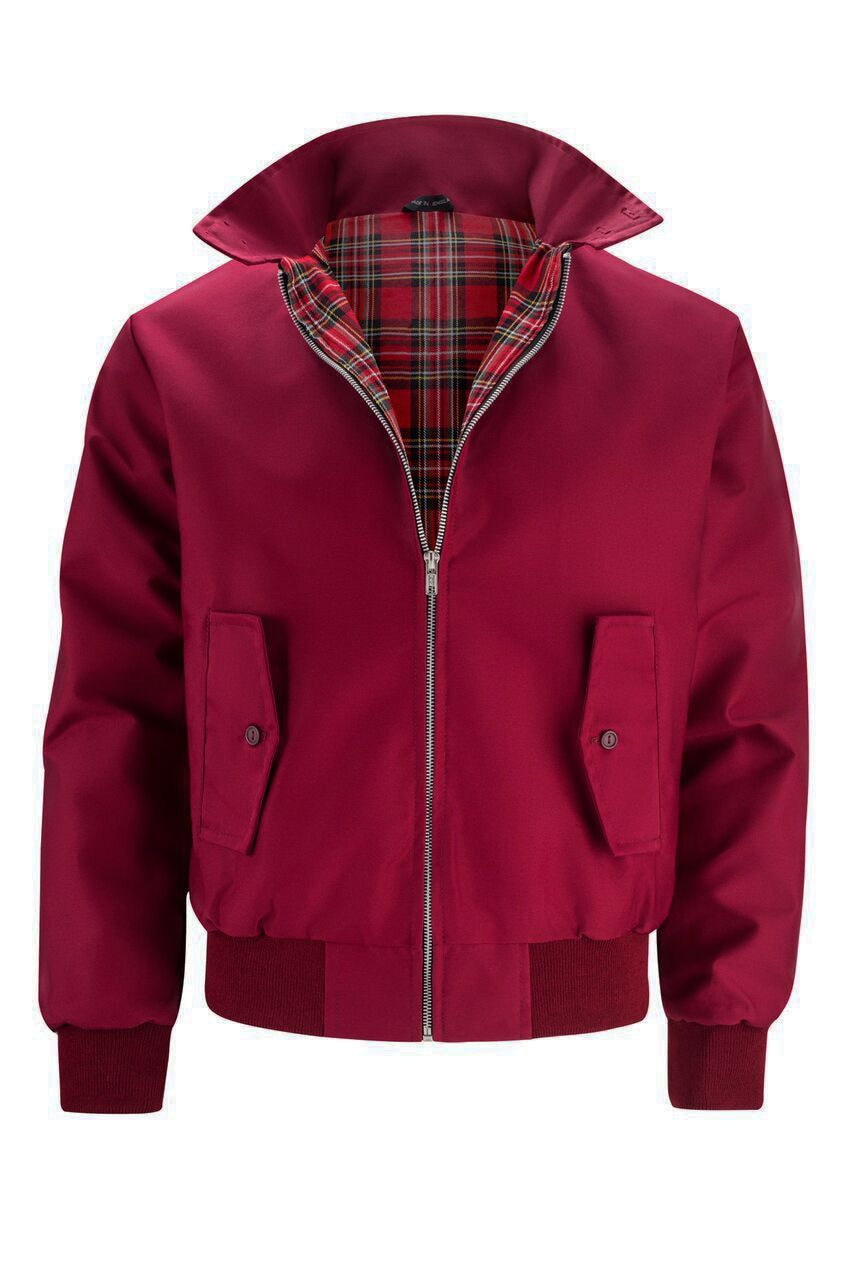 Harryson | Giacca Harrington Foderata Tartan