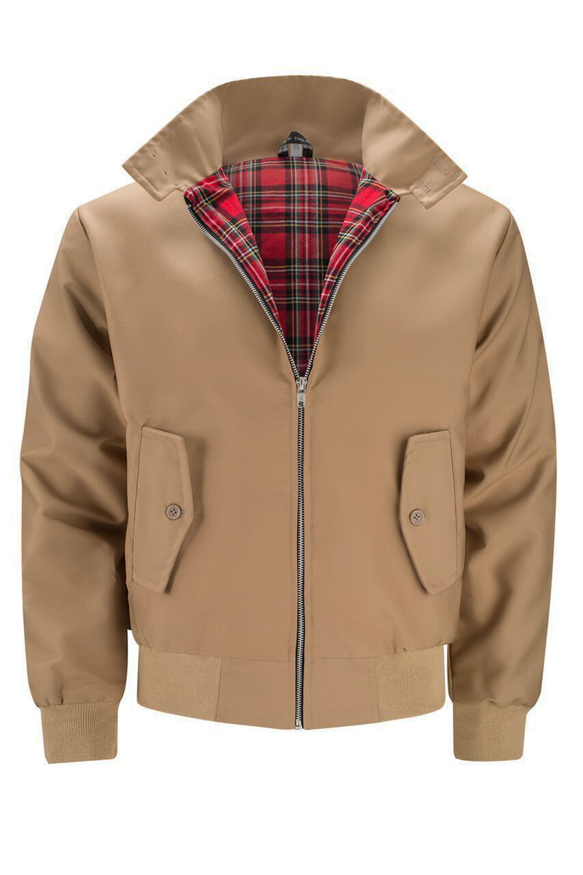 Harryson | Giacca Harrington Foderata Tartan