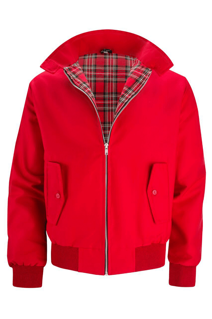Harryson | Giacca Harrington Foderata Tartan