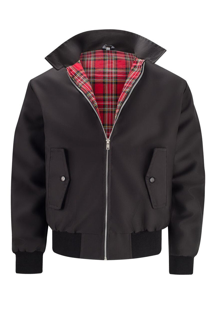 Harryson | Giacca Harrington Foderata Tartan