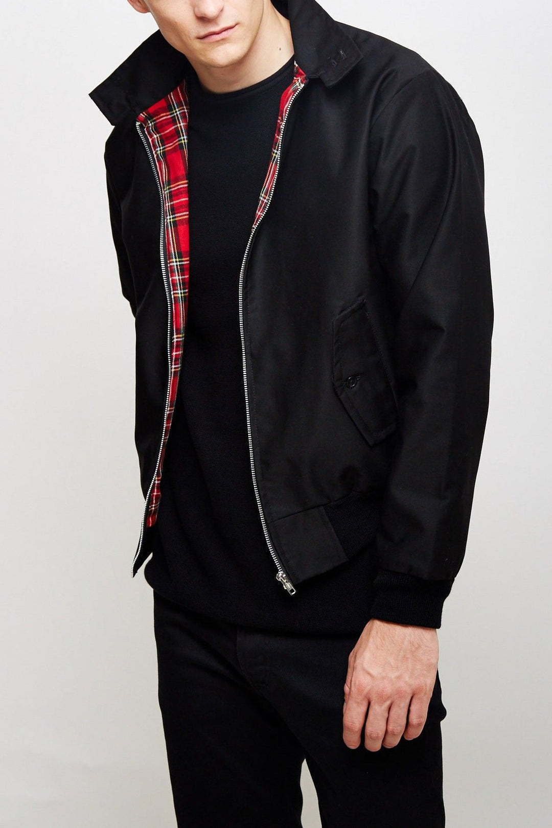 Harryson | Giacca Harrington Foderata Tartan