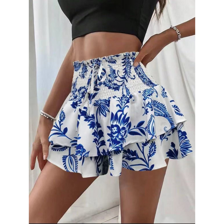 LUNINGNING™ – Gonna-pantalone estiva a balze arricciate e leggera