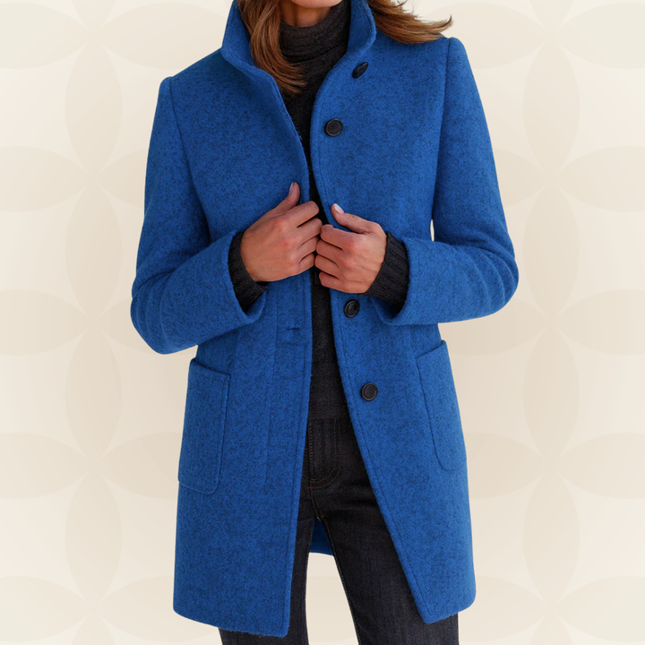 Anna | Cappotto a collo alto