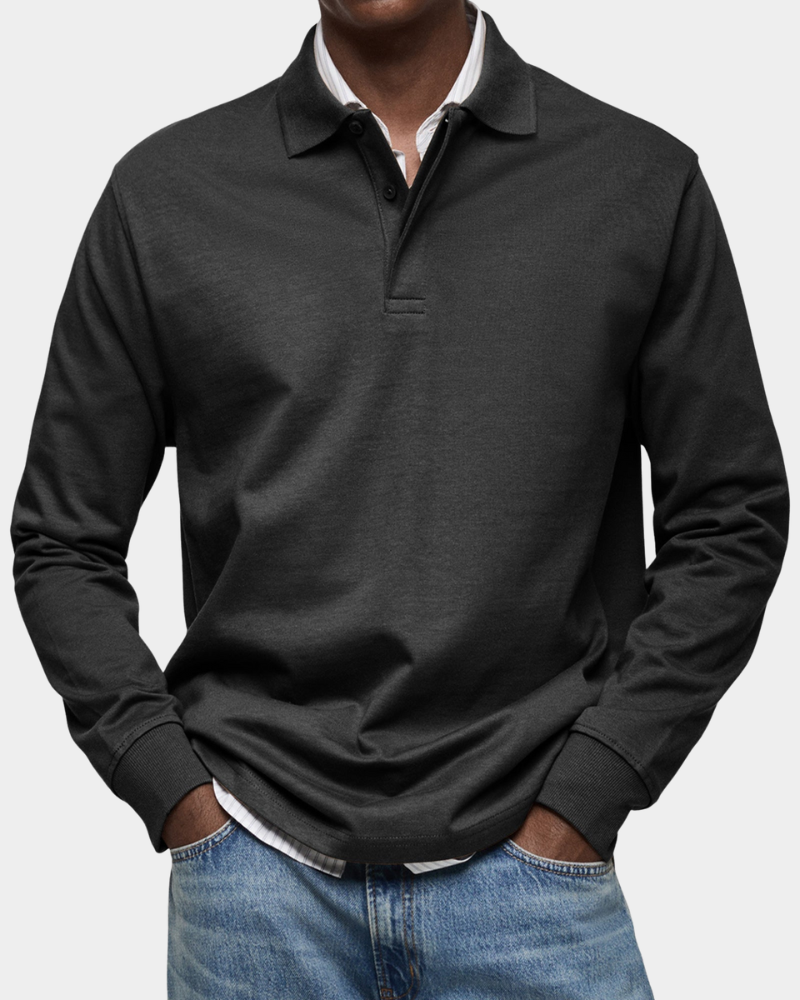 Roger | Polo Classica a Maniche Lunghe