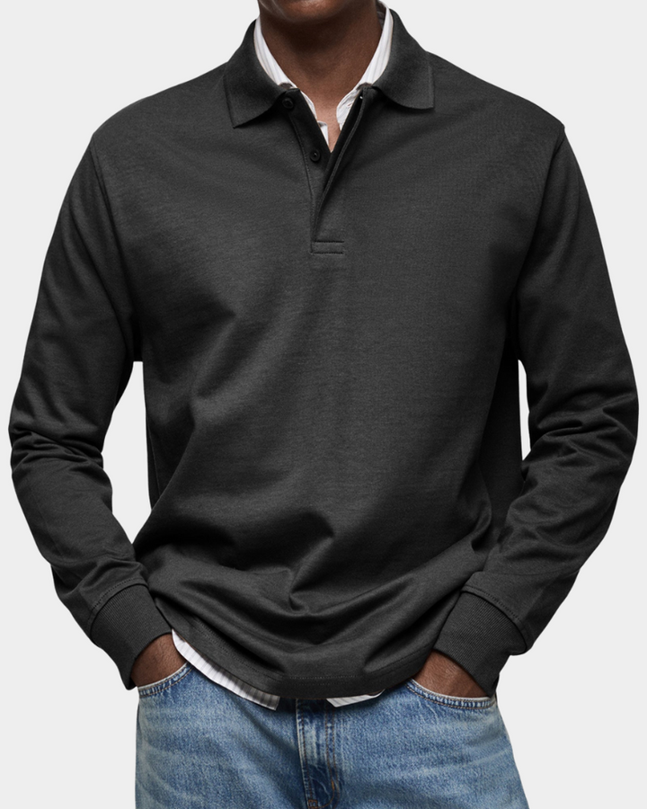 Roger | Polo Classica a Maniche Lunghe