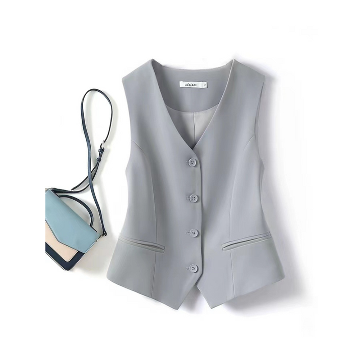ZARINA™ – Gilet elegante senza maniche abbottonato