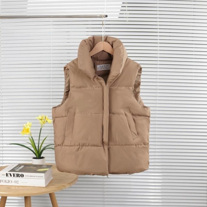 ALULA™ - Gilet imbottito smanicato oversize a collo alto Comfy