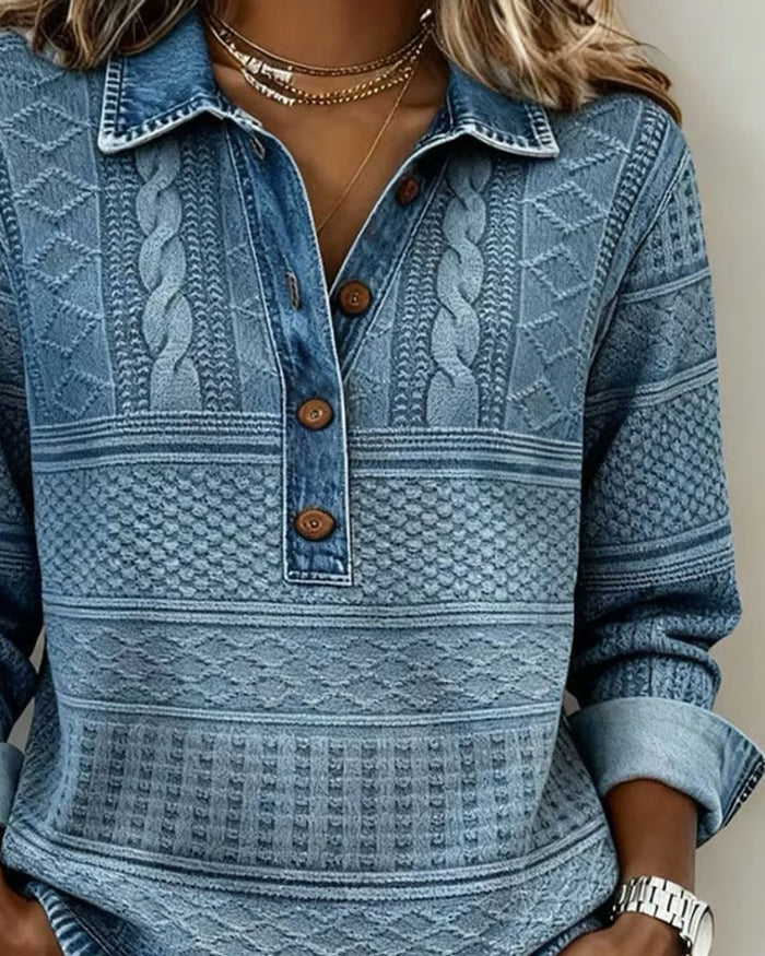 Riley | Top con colletto elegante