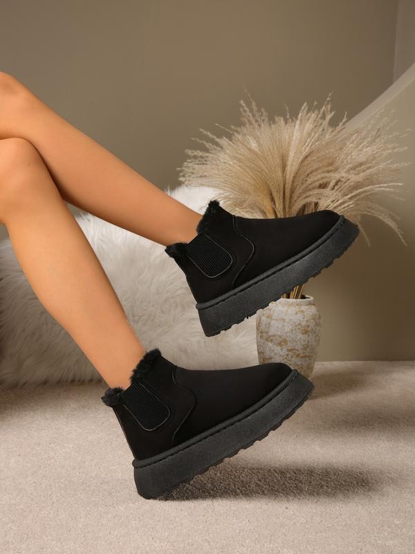 LUCY™ - Stivali da Neve Alti con Suola Spessa Calda da Donna