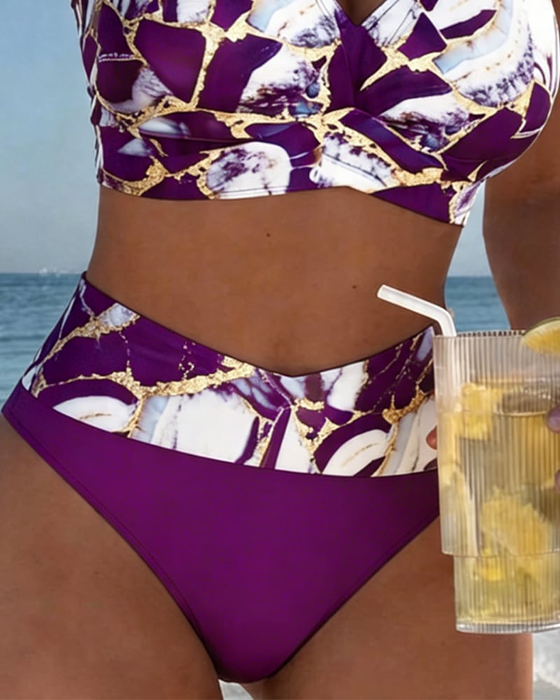 Tatiana | Costume da Bagno Due Pezzi Vestibilità Comoda e Modellante