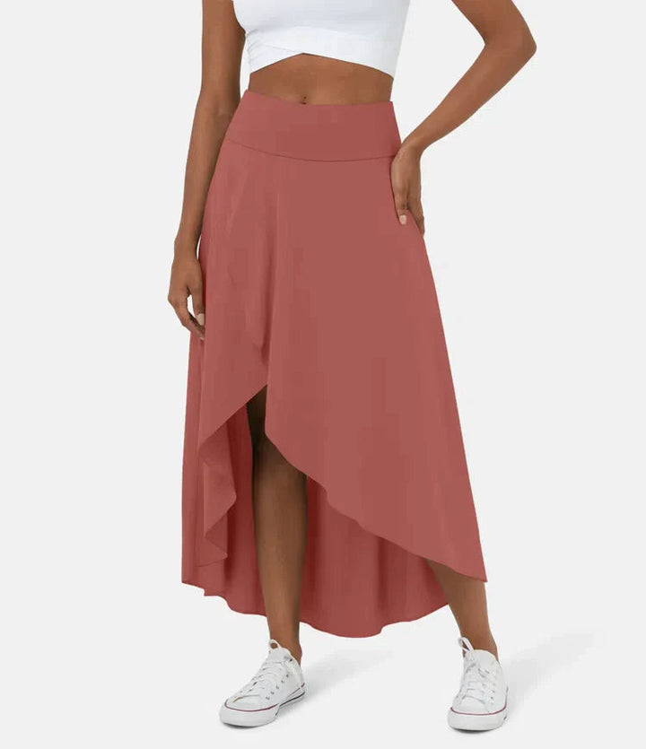 AMELIE™ - Gonna midi asimmetrica elegante